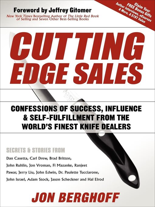 Title details for Cutting Edge Sales by Jon Berghoff - Available